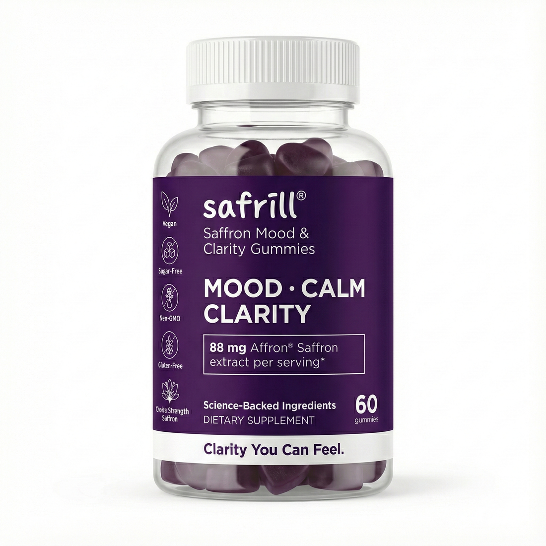 Saffron Mood & Clarity Gummies